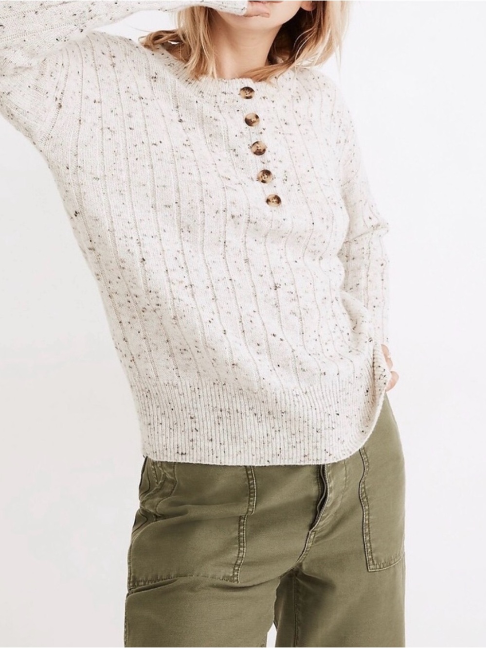 Madewell pullover light sweater